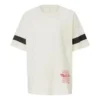 Renew Alphabet Printing Manga corta Blanco