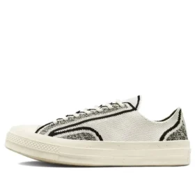 Renew Chuck 70 Knit Low «Egret Black»
