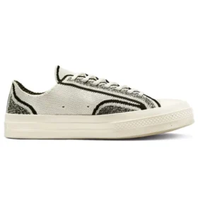Renew Chuck 70 Knit Low «Egret Black»