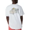 Renew Life Talla asiática «s Too Short To Waste Wake-Up Call Graphic Tee» «Blanco»