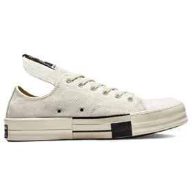 Rick Owens x DRKSHDW DRKSTAR Chuck 70 Low «Egret»