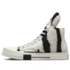 Rick Owens x DRKSHDW TURBODRK Chuck 70 High «Zebra»