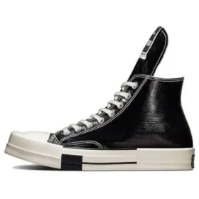 Rick Owens x TURBODRK Chuck 70 High «Black Lacquer»