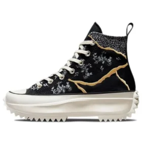 Run Star Hike High «Metallic Floral»