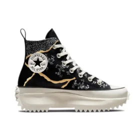 Run Star Hike High «Metallic Floral»