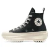Run Star Hike Leather High Top «Sparkly Black»