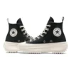 Run Star Hike Leather High Top «Sparkly Black»