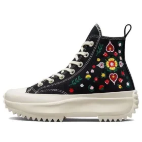 Run Star Hike Platform High «Floral Embroidery»