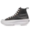 Run Star Hike Platform Metallic & Leather High Top «Negro»
