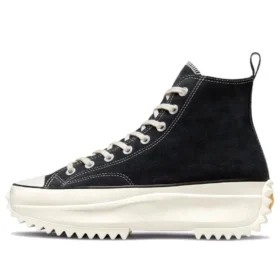 Run Star Hike Platform Suede «Black White»