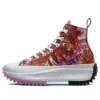 Run Star Hike Platform Tropical Florals High Tops «Mantra Orange»