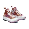 Run Star Hike Platform Tropical Florals High Tops «Mantra Orange»