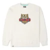Serie Año Nuevo TIGER Pattern Round Neck Sports “Milk White”