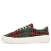 Skid Grip Low «Twisted Plaid – Egret»