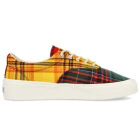 Skid Grip Low «Twisted Plaid – Egret»