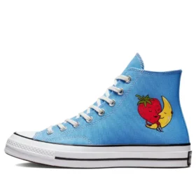 Sky High Farm Workwear x Chuck 70 High «Strawberry Moon – University Blue»