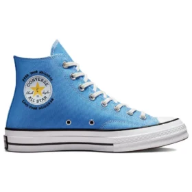Sky High Farm Workwear x Chuck 70 High «Strawberry Moon – University Blue»