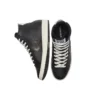 Snake Print Pro Leather «Negro Crema Blanco»