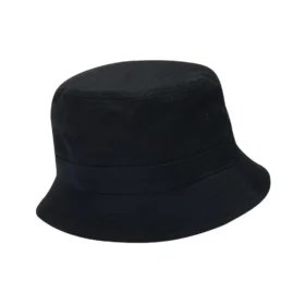 Sombrero de pescador con logotipo a cuadros grandes «Negro»