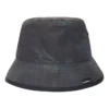 Sombrero de pescador lavado «Negro»