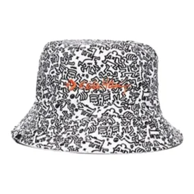 Sombrero de pescador reversible Converse x Keith Haring «Blanco»