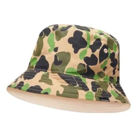 Sombrero de pescador reversible de camuflaje «Camo Green»
