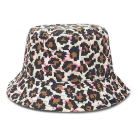 Sombrero de pescador reversible «Digi Leopard»