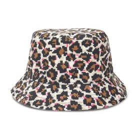 Sombrero de pescador reversible «Digi Leopard»