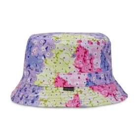 Sombrero de pescador reversible IWD «Azul, morado, rosa, amarillo»