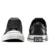 Star Player 76 de cuero y metalizado «Negro Blanco»