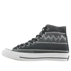 Stussy x Chuck 70 High «Black Magnet Grey»