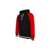 Sudadera con capucha casual de tejido grueso, tallas asiáticas, «Negro»