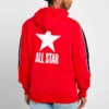 Sudadera con capucha Chuck Taylor All Star Track, tallas asiáticas, «Rojo»