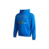 Sudadera con capucha con gráfico de videojuego, tallas asiáticas, «Azul»