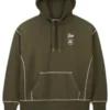 Sudadera con capucha Converse x Patta Gold Standard, tallas asiáticas, «Utility Green Heather»