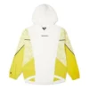 Sudadera con capucha de estilo deportivo casual en colores contrastantes, color blanco