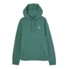 Sudadera con capucha de felpa de corte estándar con estrella bordada en forma de chevron Go-To, tallas asiáticas «Verde»
