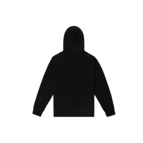 Sudadera con capucha de felpa francesa con chevrón de estrellas bordadas, tallas asiáticas, «Negro» Sudadera con capucha de felpa francesa con chevrón de estrellas bordadas, tallas asiáticas, «Negro»