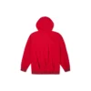 Sudadera con capucha de la serie Año Nuevo con rayas de tigre, color rojo