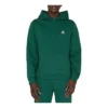 Sudadera con capucha Go-To con estrella bordada y diseño en forma de V. Tallas asiáticas. «Verde»