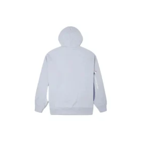 Sudadera con capucha holgada con forro polar y bloques de color Azul claro Sudadera con capucha holgada con forro polar y bloques de color Azul claro
