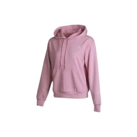Sudadera con capucha Letter Basical rosa