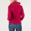 Sudadera con capucha Love the Progress Print Tallas asiáticas «Rojo»