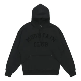 Sudadera con capucha Mountain Club Tallas asiáticas «Negro»