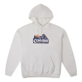 Sudadera con capucha OS Heavyweight con gráfico del logo elevado, tallas asiáticas «Blanco»