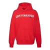 Sudadera con capucha oversize Love The Progress 2.0, tallas asiáticas, «Rojo»