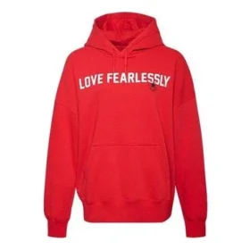 Sudadera con capucha oversize Love The Progress 2.0, tallas asiáticas, «Rojo»