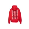 Sudadera con capucha oversize Love The Progress 2.0, tallas asiáticas, «Rojo»
