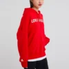 Sudadera con capucha oversize Love The Progress 2.0, tallas asiáticas, «Rojo»