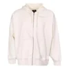 Sudadera con capucha oversize y cremallera completa Tallas asiáticas «Off White»